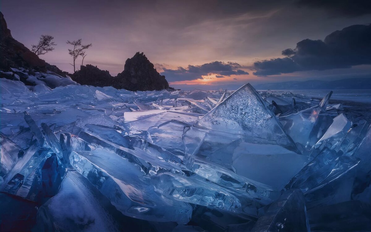 зимний байкал фото
