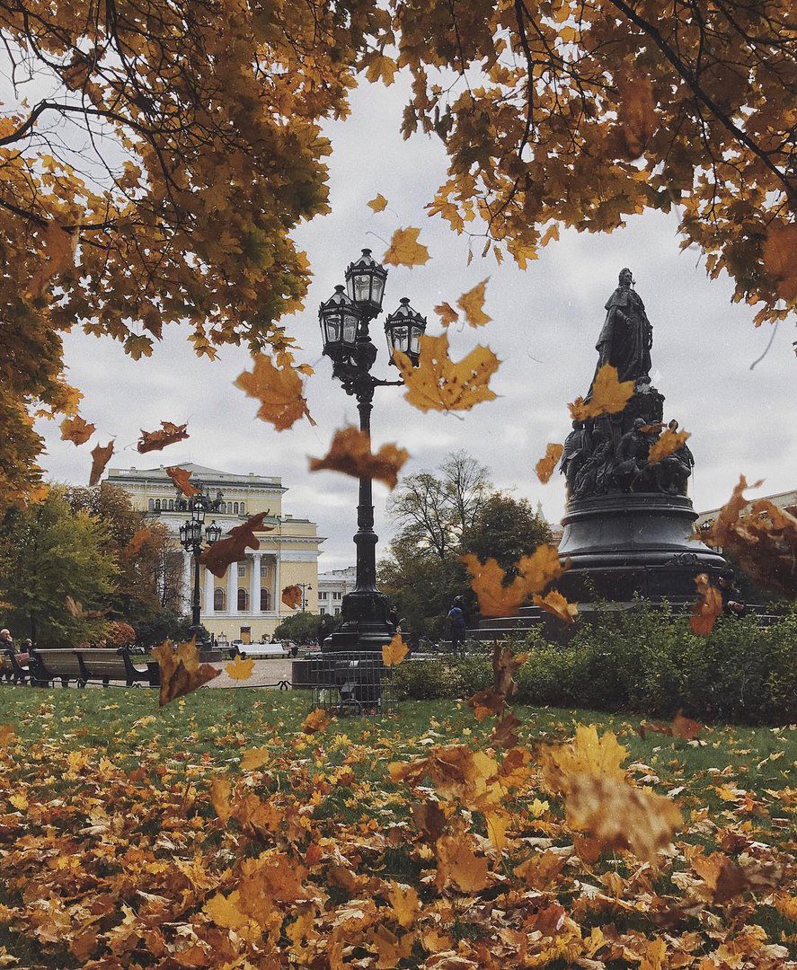 золотая осень в санкт-петербурге фото