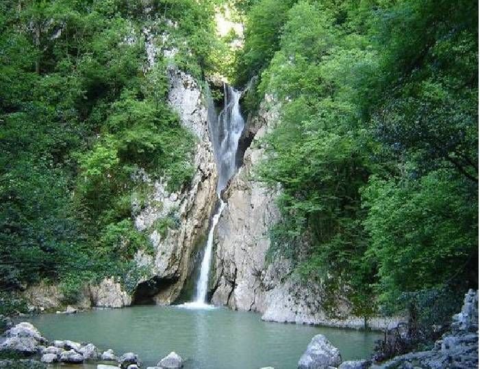 агурские водопады в сочи фото