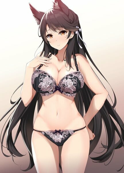 аниме azur lane атаго фото