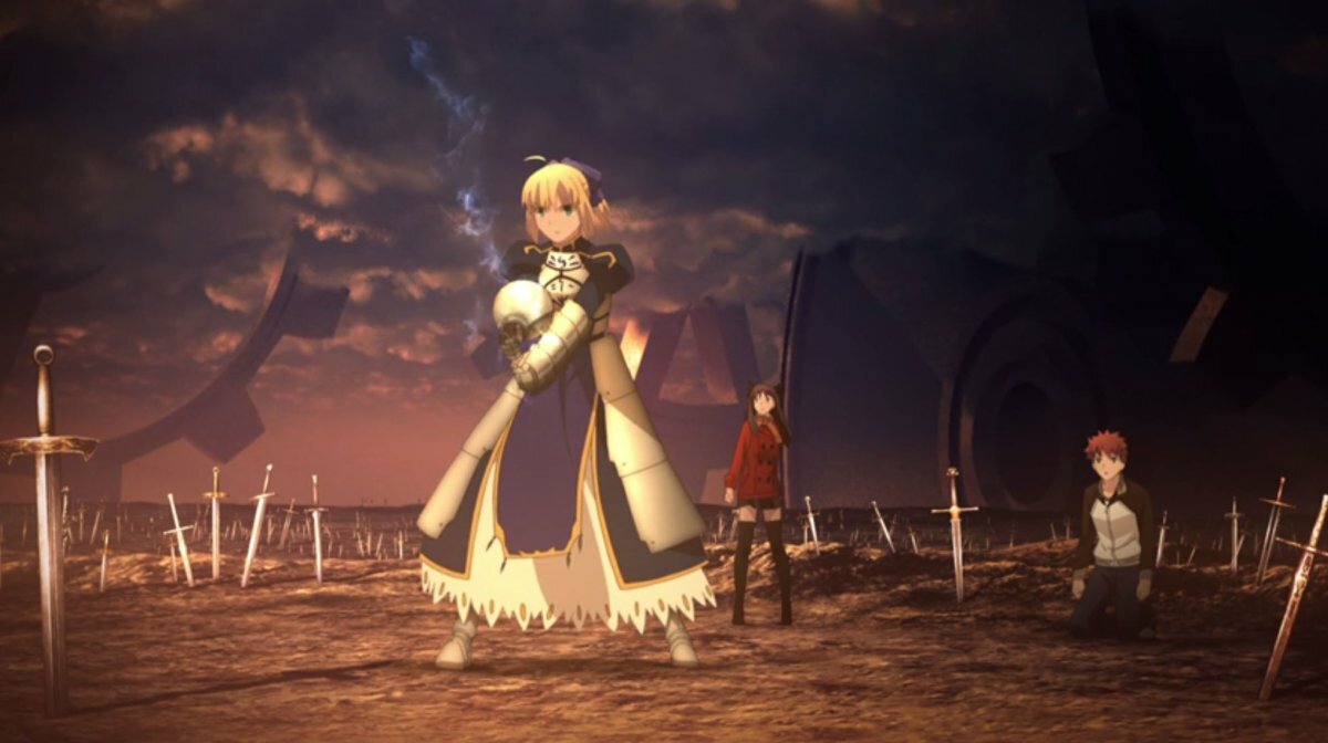 аниме fate unlimited blade works фото