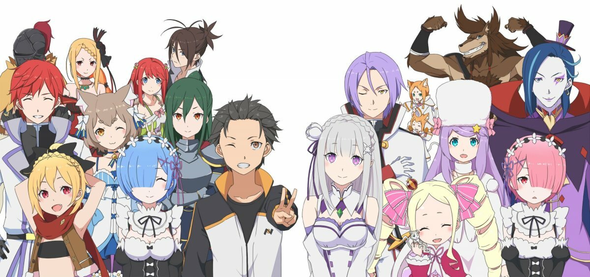 аниме re zero фото