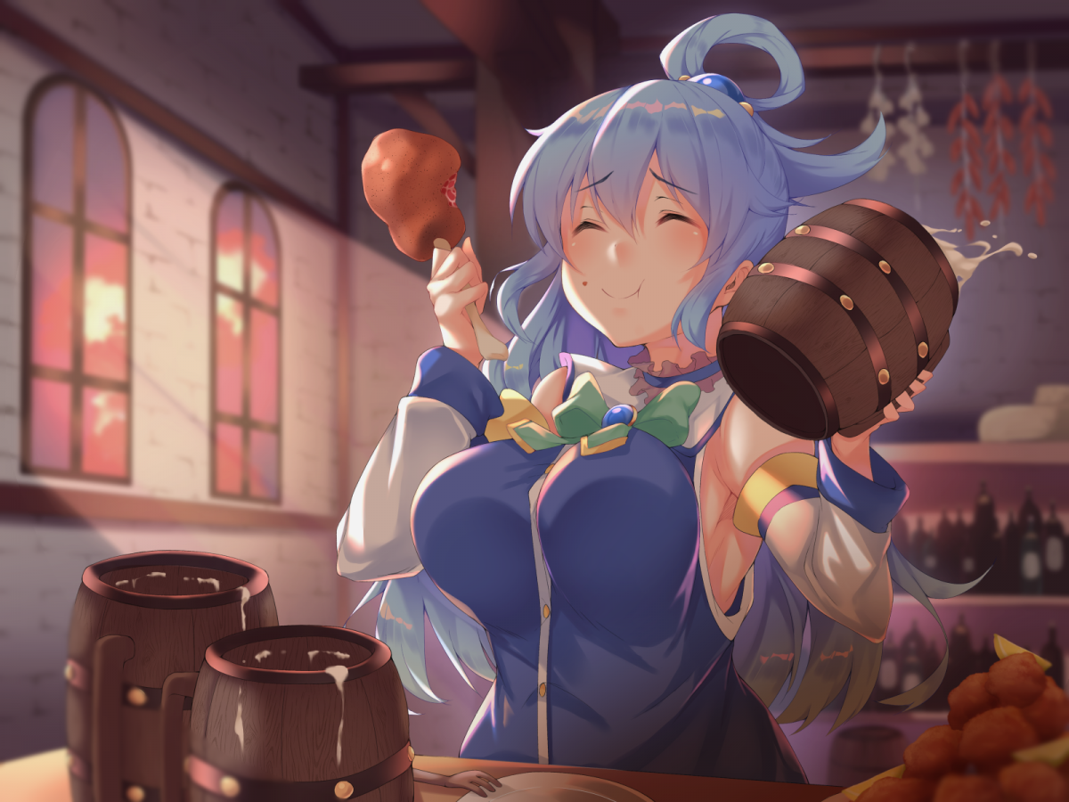 aqua konosuba фото