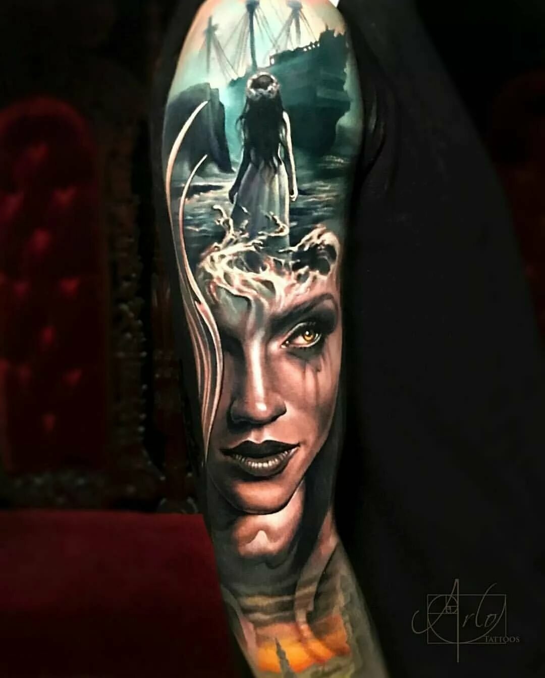 arlo dicristina tattoo фото