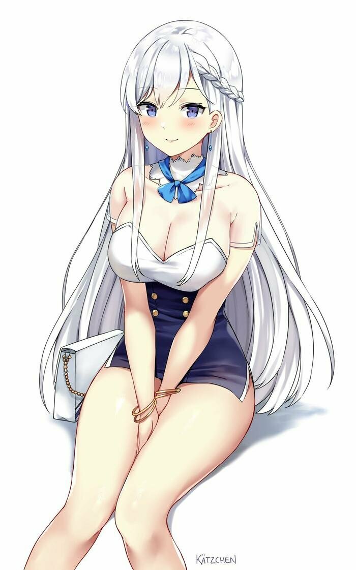 belfast azur lane ecchi аниме фото