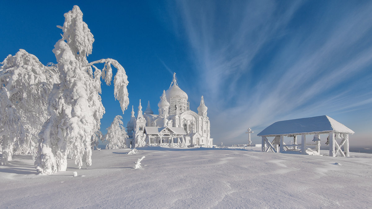 белогорский монастырь зима фото