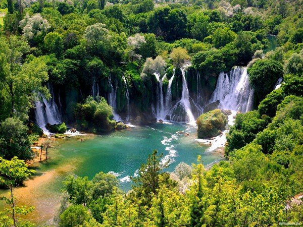 босния и герцеговина водопад кравице фото