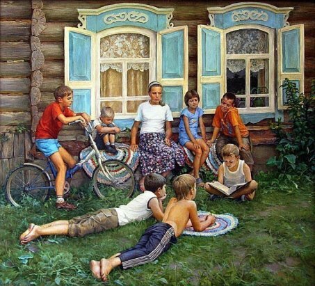 босоногое детство в деревне фото