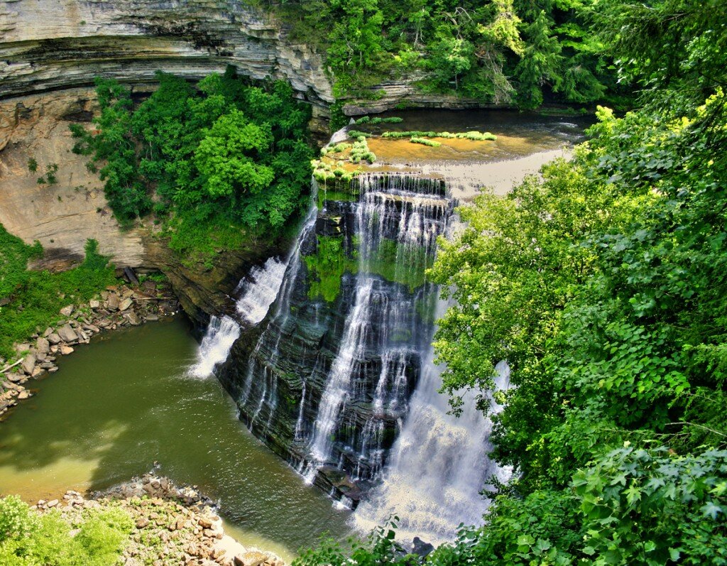 Burgess Falls State Park фото