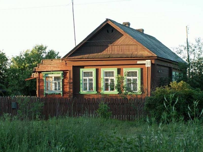 частный дом в деревне фото