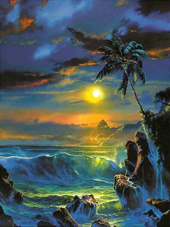 christian riese lassen морские пейзажи фото