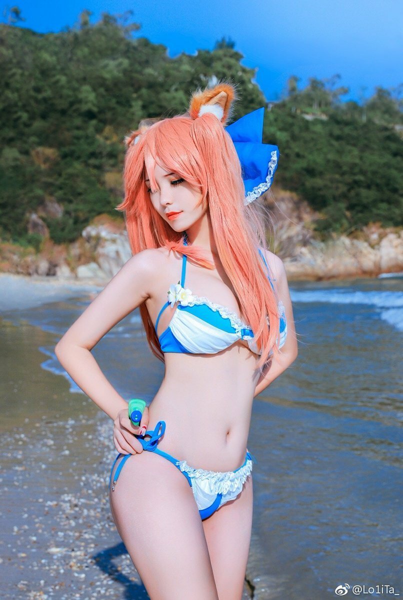 cosplay tamamo mae ero фото