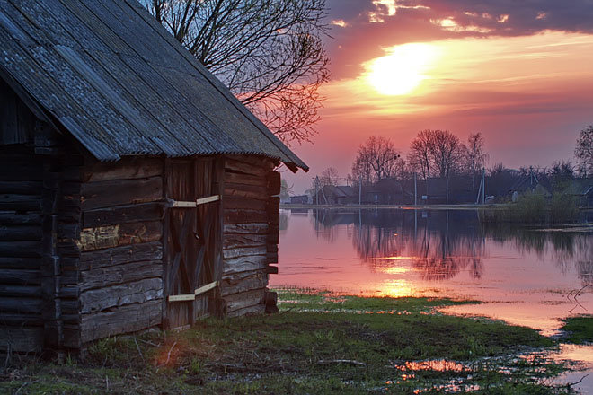 деревенские пейзажи весна фото