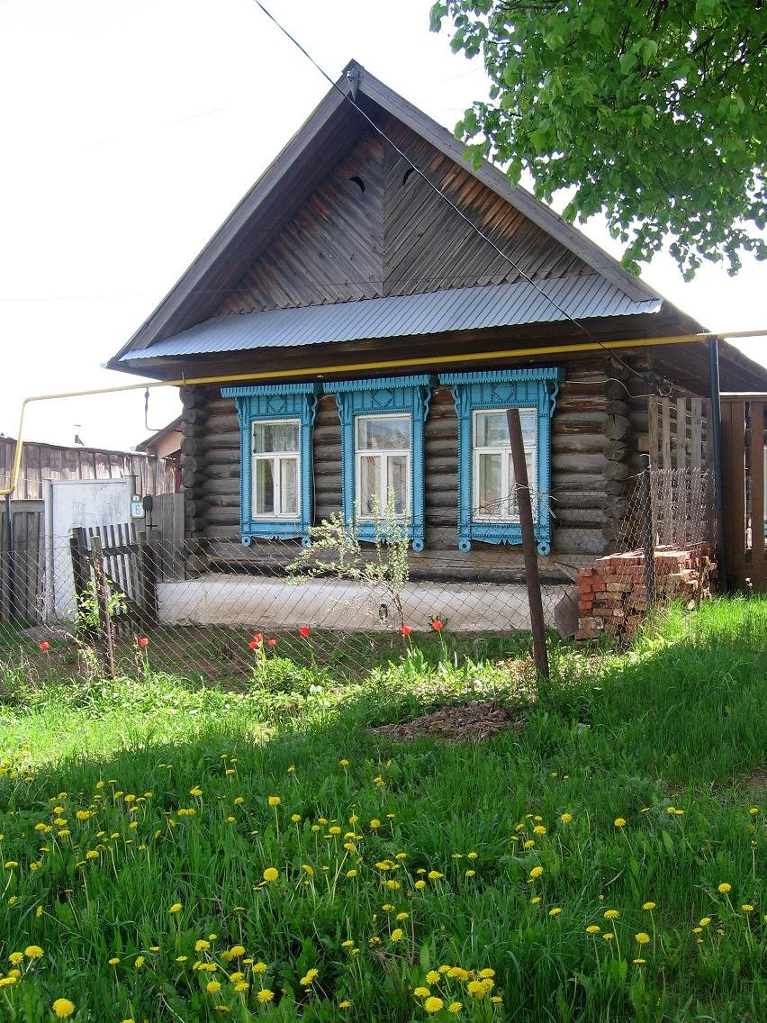 деревенский дом фото