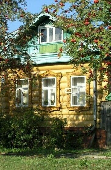 деревенский дом фото