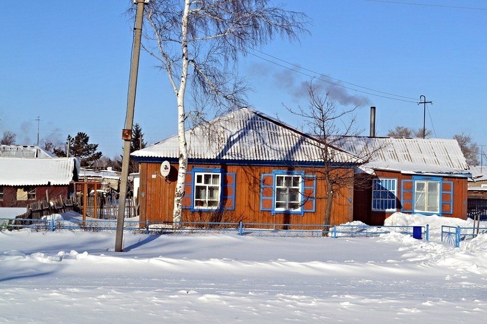 деревенский дом фото