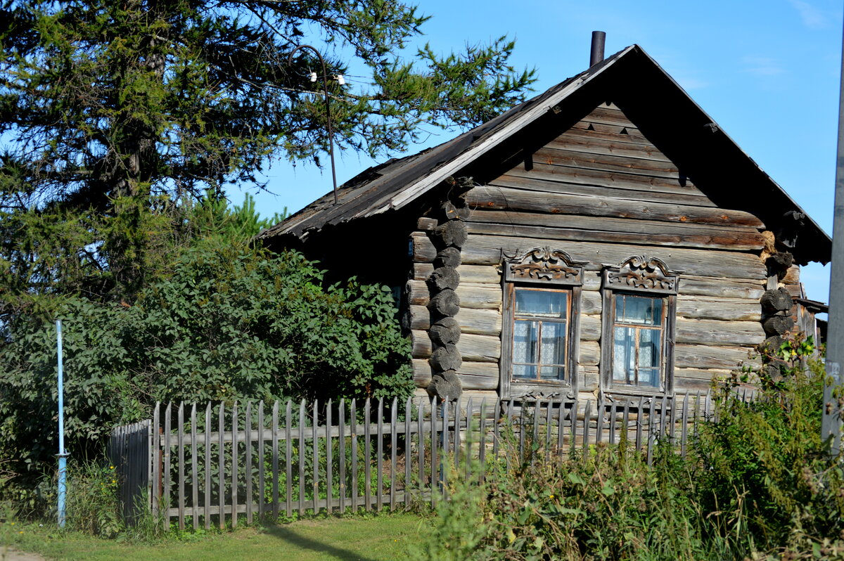 деревенский домик фото