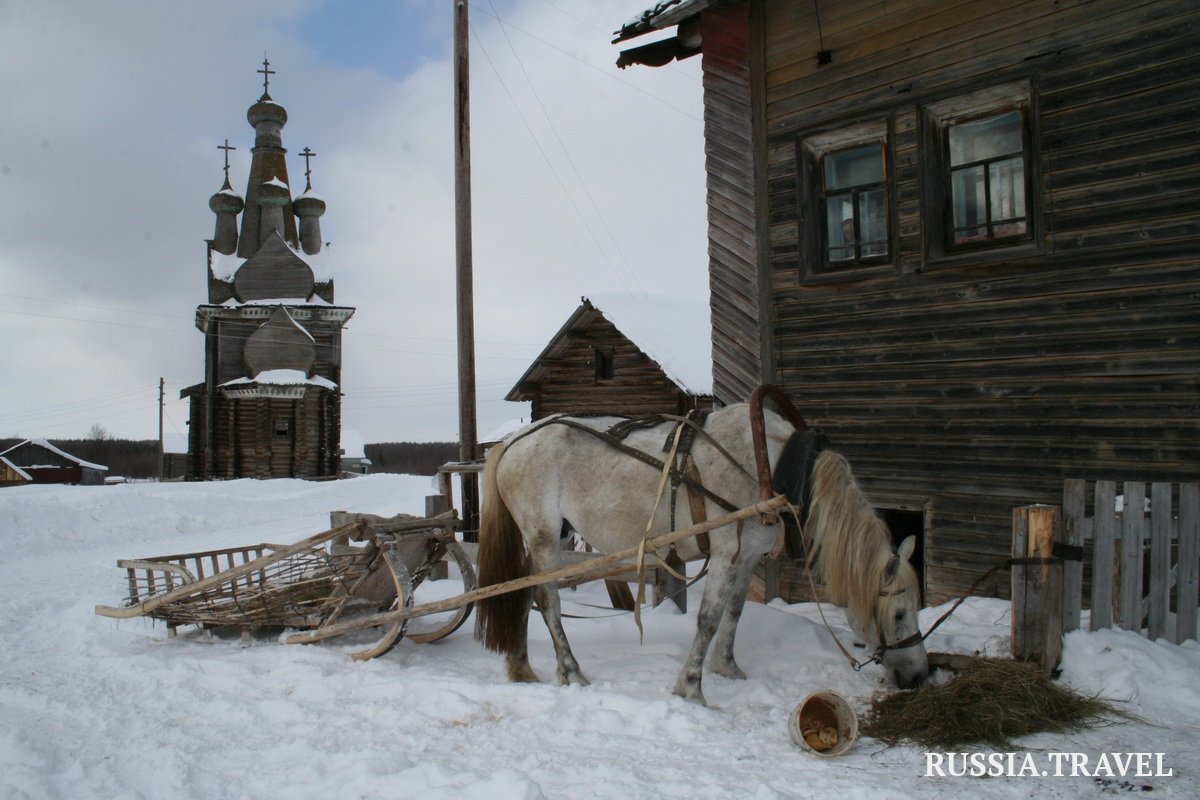 деревни севера фото