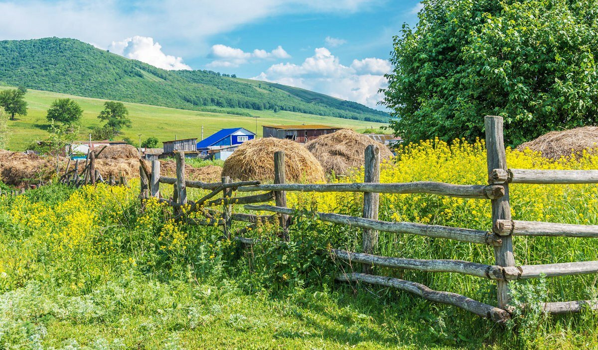 деревни в предгорье фото
