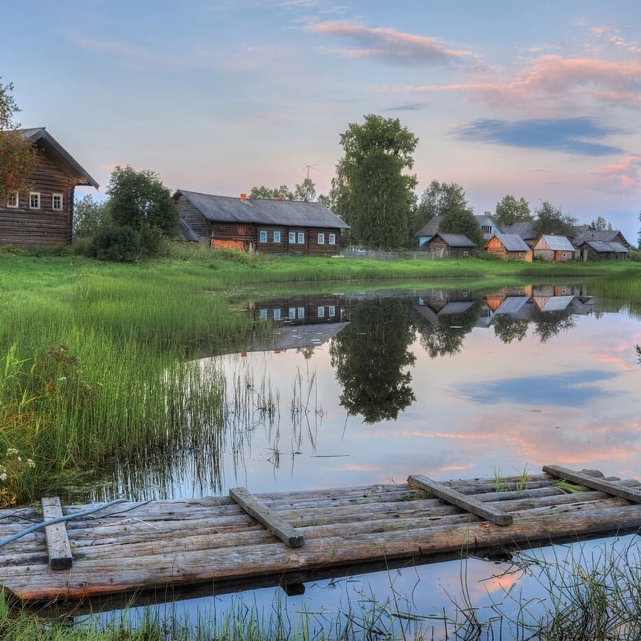 деревня у реки картинки фото