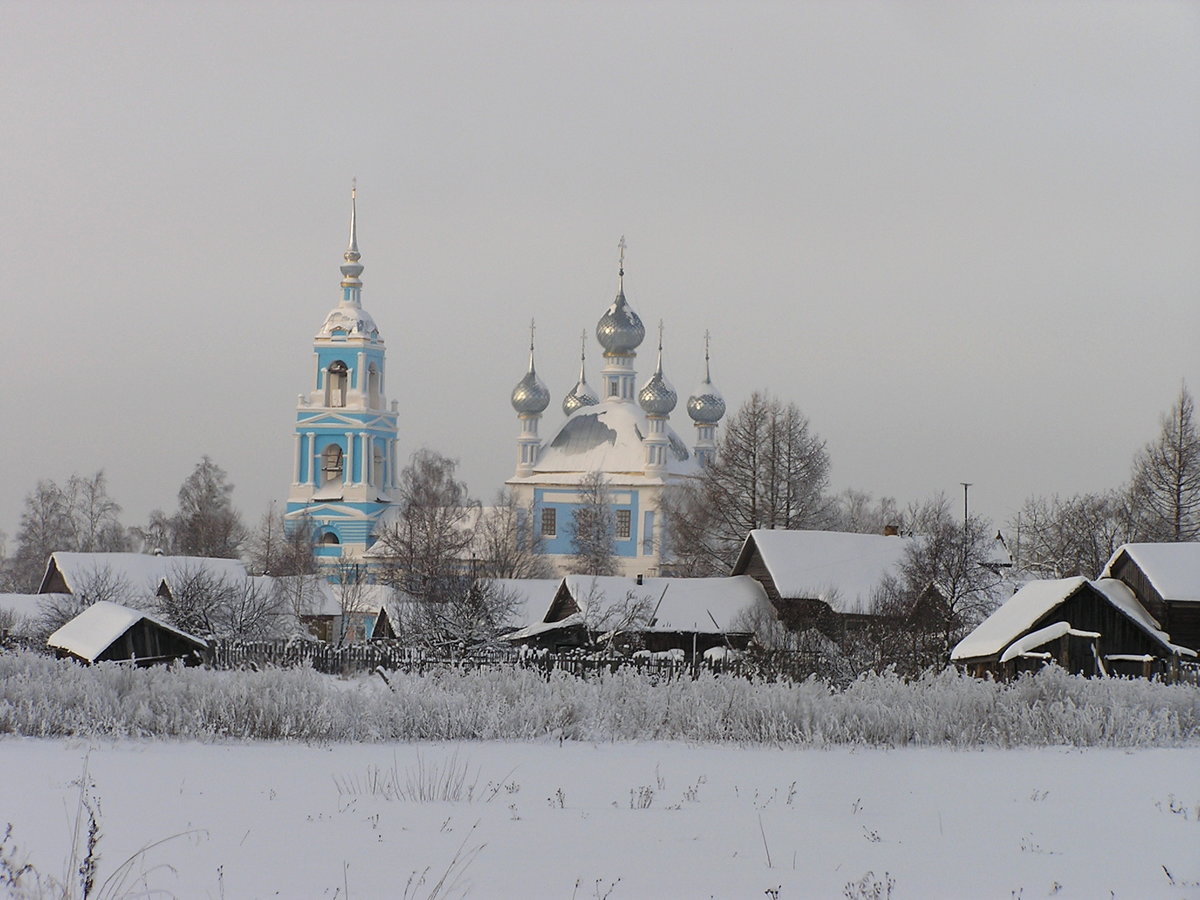 деревня зимой картинки на рабочий стол фото