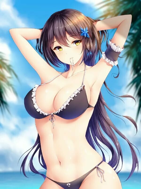девушки anime bikini ero фото