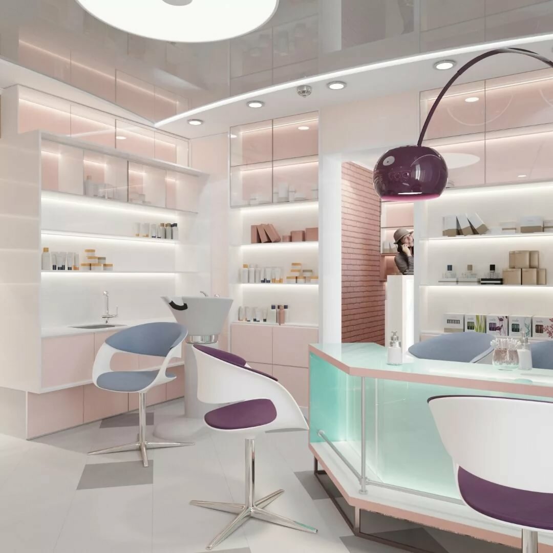 дизайн салона красоты фото