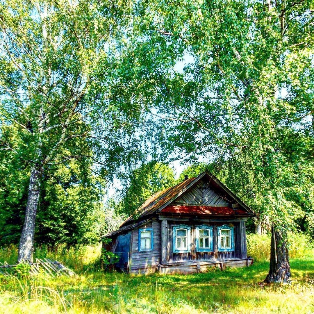 домик в деревне картинки фото