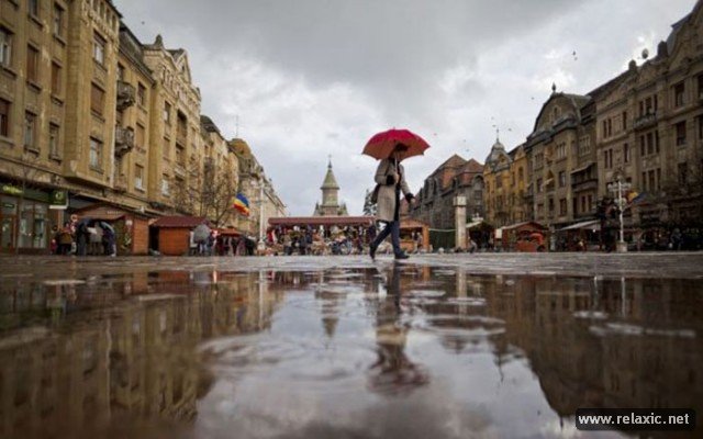 дождь в германии фото