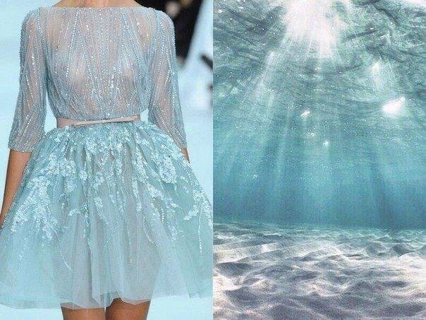 elie saab голубое платье фото