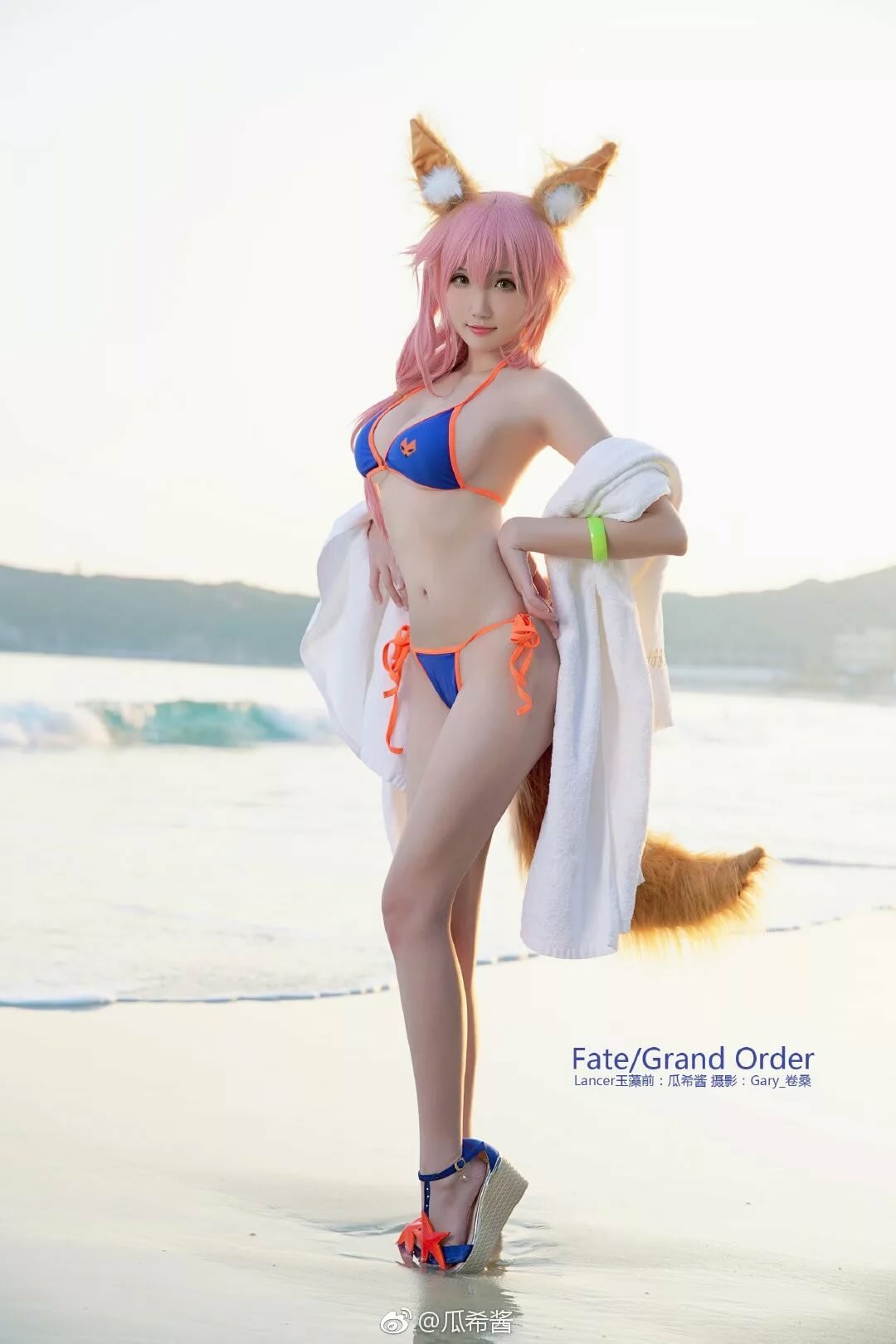 fate tamamo косплей ero фото