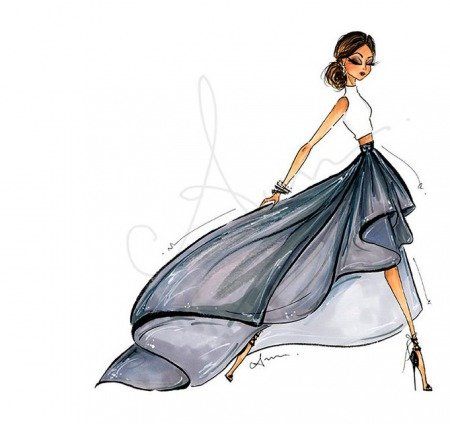 фэшн anum tariq illustrations фото