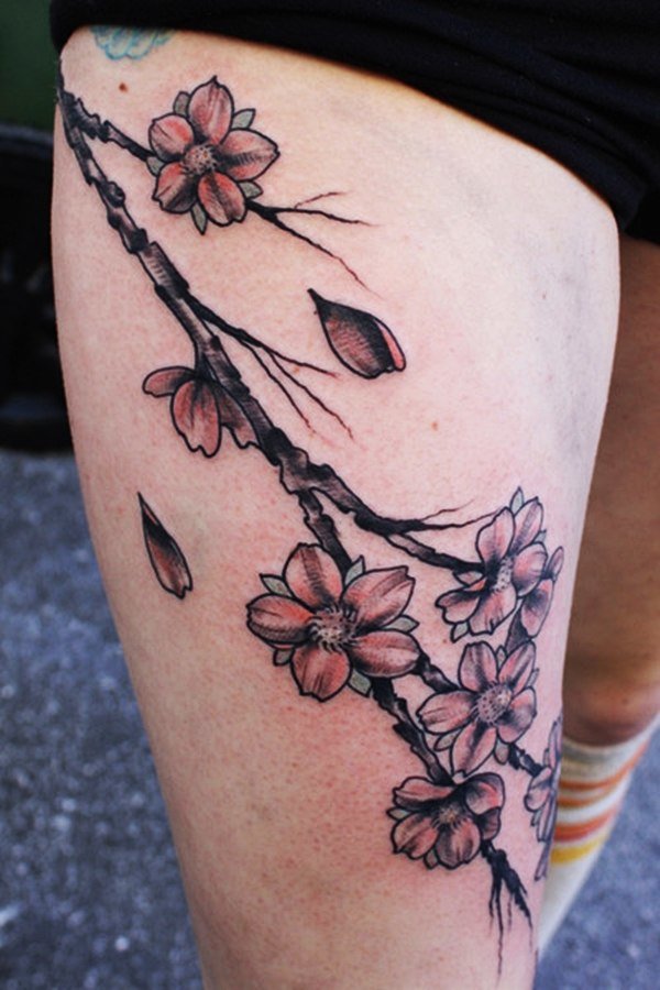 flower tattoo фото