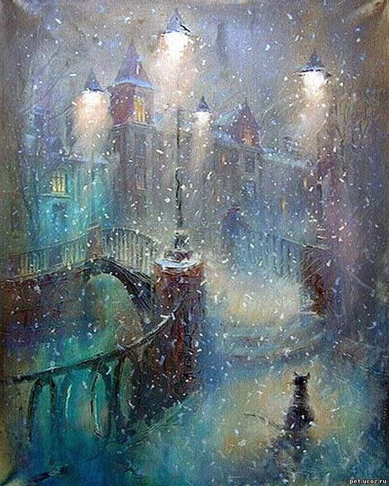 фонари за окном в живописи фото