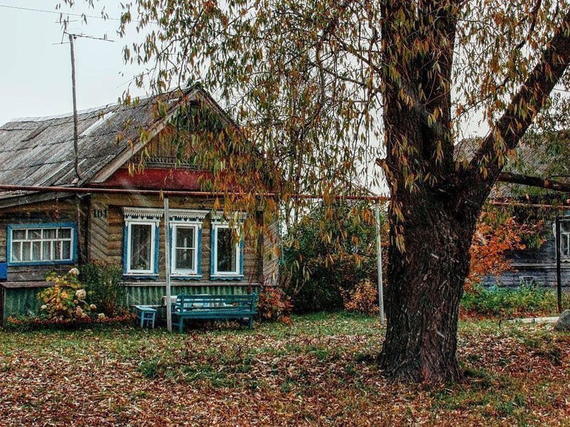 фото. домик мой в деревне. фото