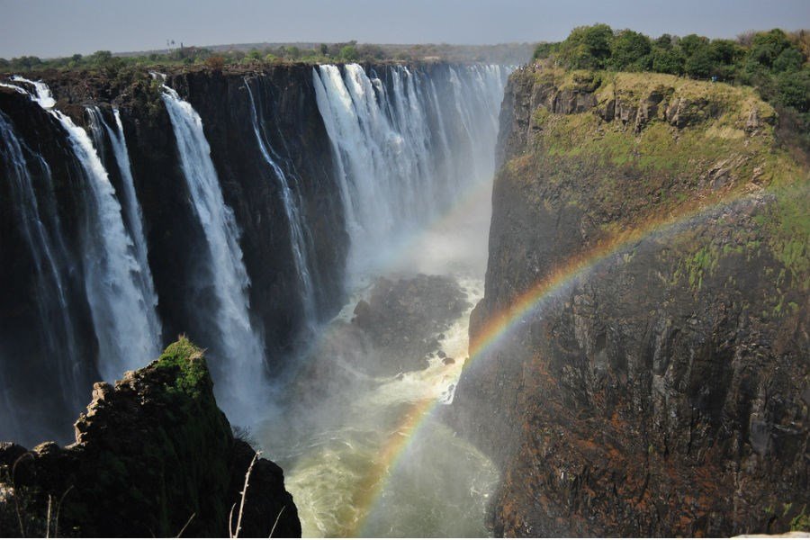 фото водопада виктория в африке фото