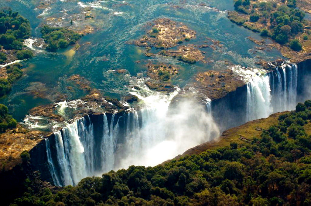 фото водопада виктория в африке фото