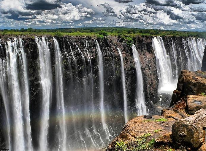 фото водопада виктория в африке фото