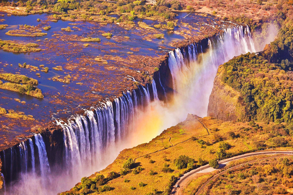 фото водопада виктория в африке фото