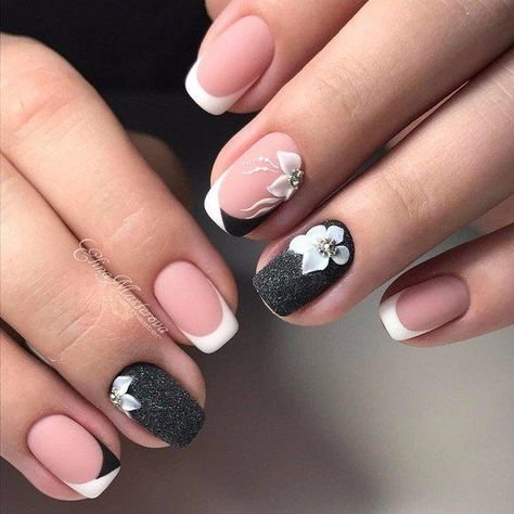 французский маникюр весна 2019 фото