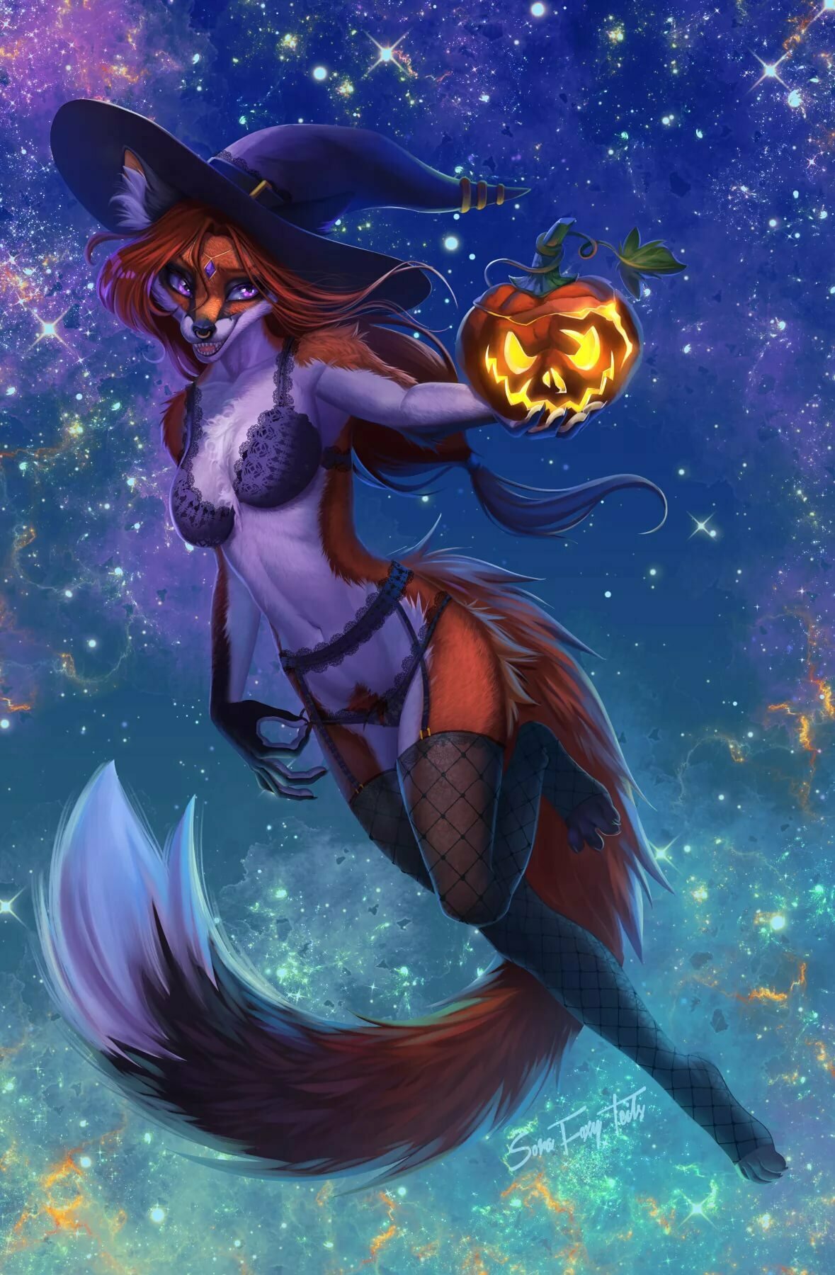 furry art ведьма фото