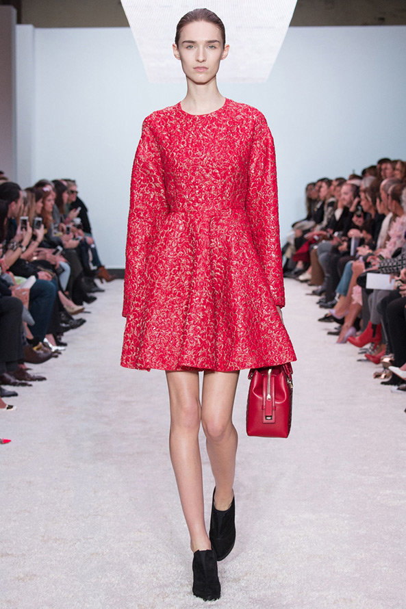 giambattista valli paris красное платье фото