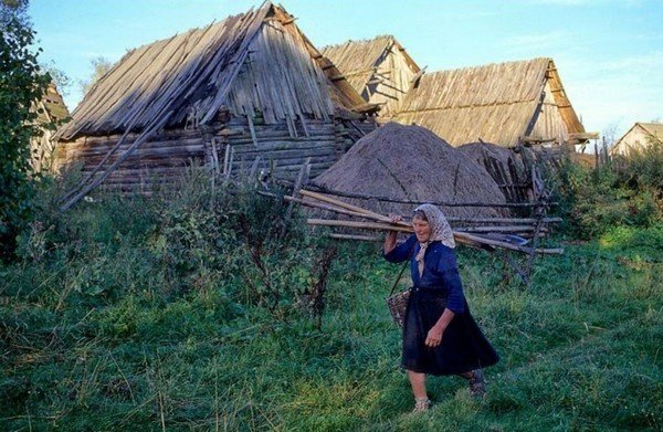 глухая деревня в россии фото