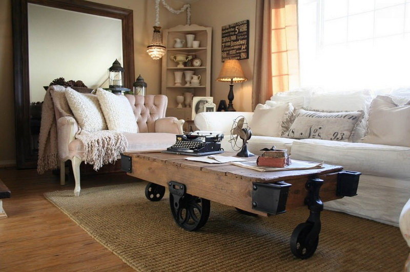 home decor rustic living room couch фото