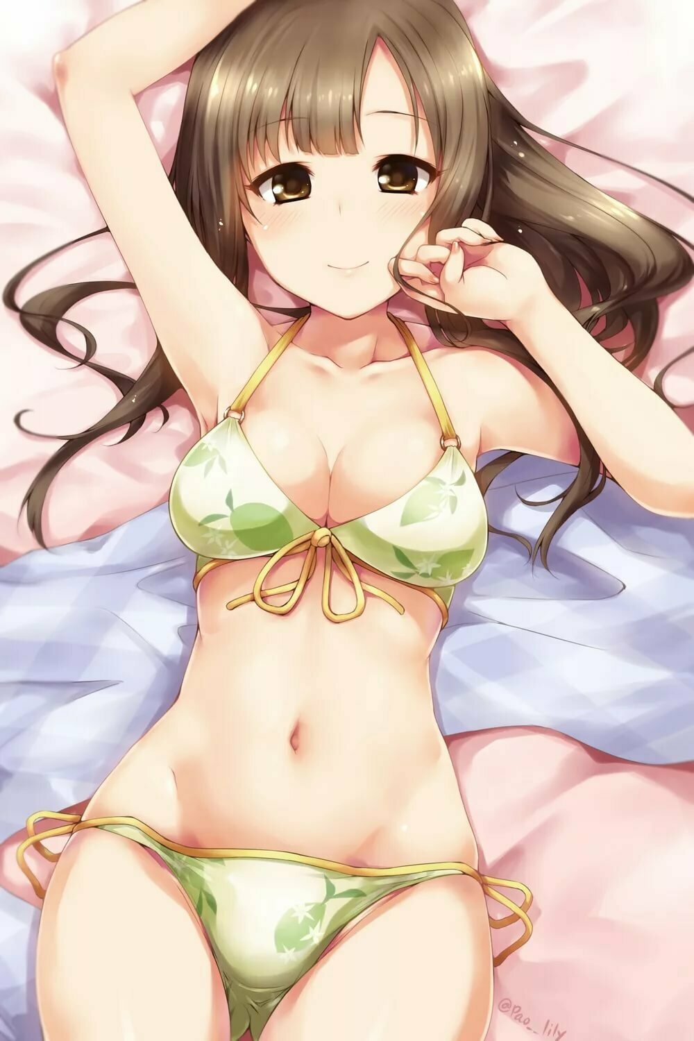idolmaster cinderella girls karen swimsuit hentai фото