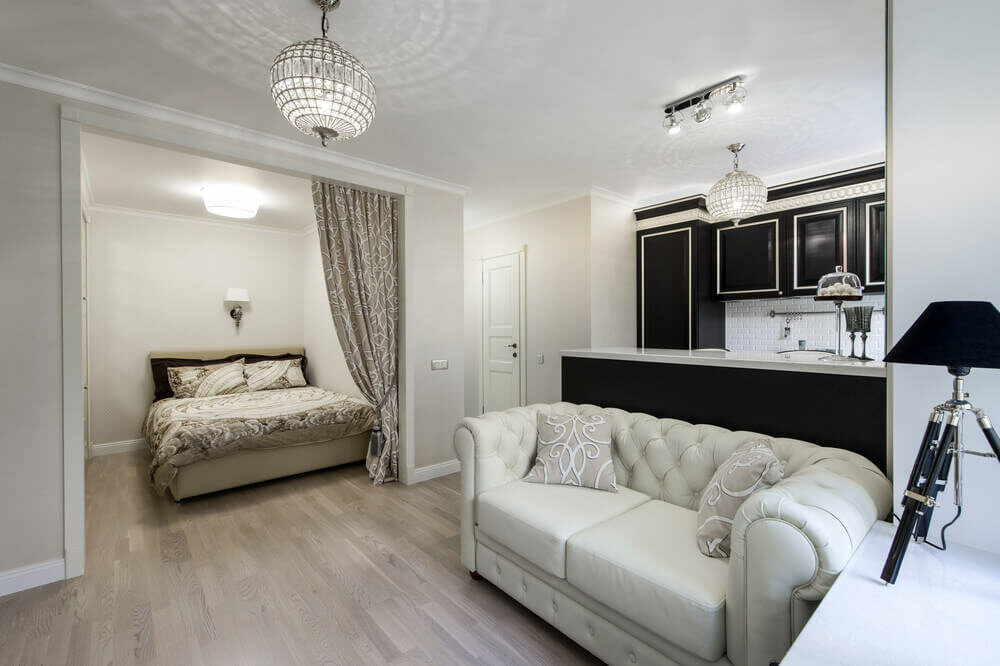 интерьер однокомнатной квартиры 29 кв.м фото