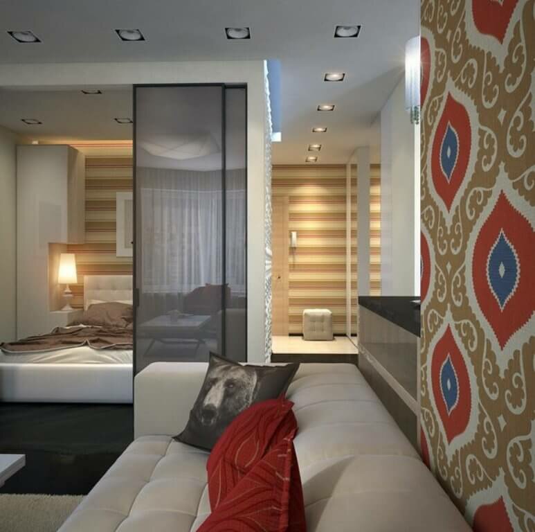интерьер однушки для молодой пары фото