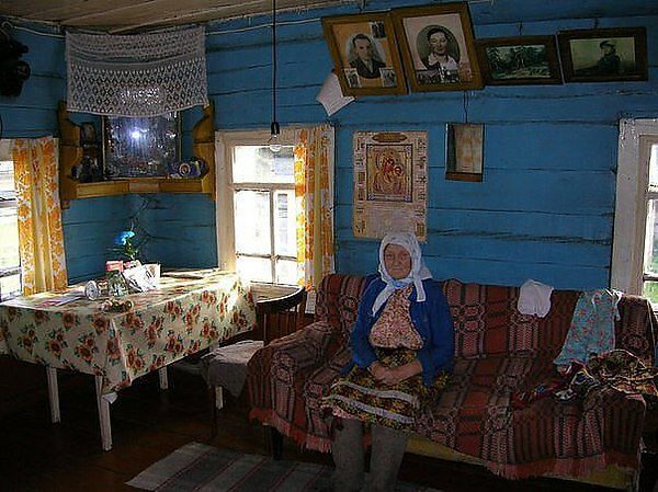интерьер в деревенских домах бабушек фото