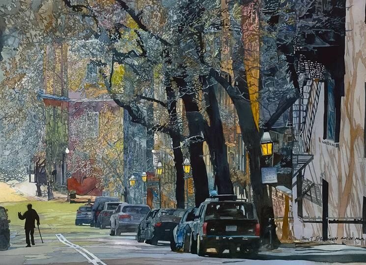 john salminen акварель фото
