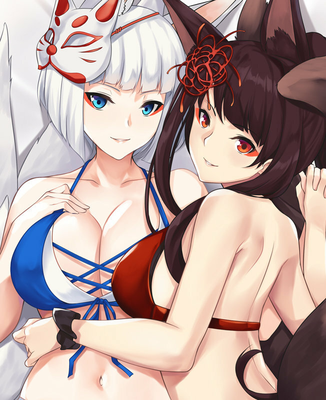 kaga azur lane этти фото